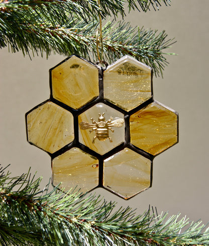 🐝 Stained Glass Bee Sun Catcher (Buy 2 Free Shipping)