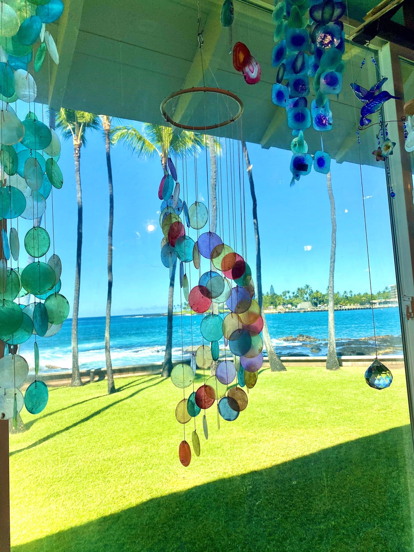 🔥🔥Last Day 49% OFF - 🌈New Capiz Shell Spiral Wind Chime