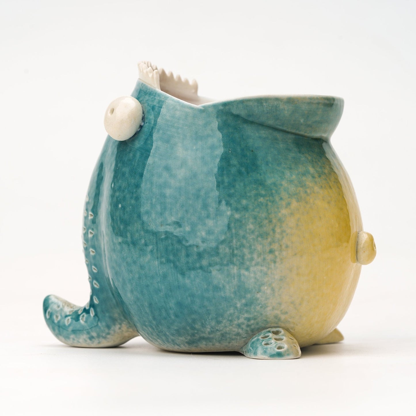 👹 Unique Ceramic Monster Pencil Holder