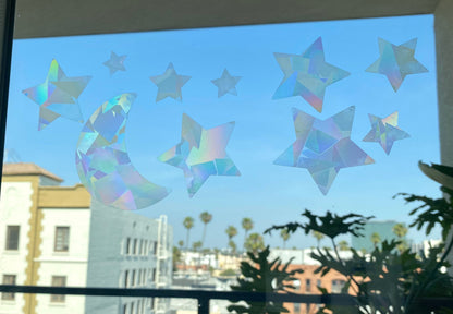 ☀️🌈Sparkling Suncatcher Sticker Set
