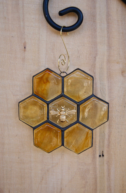 🐝 Stained Glass Bee Sun Catcher (Buy 2 Free Shipping)
