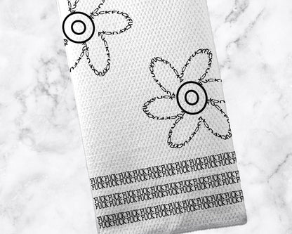 🤣 Sh*t Da*n F**k Kitchen Tea Towel