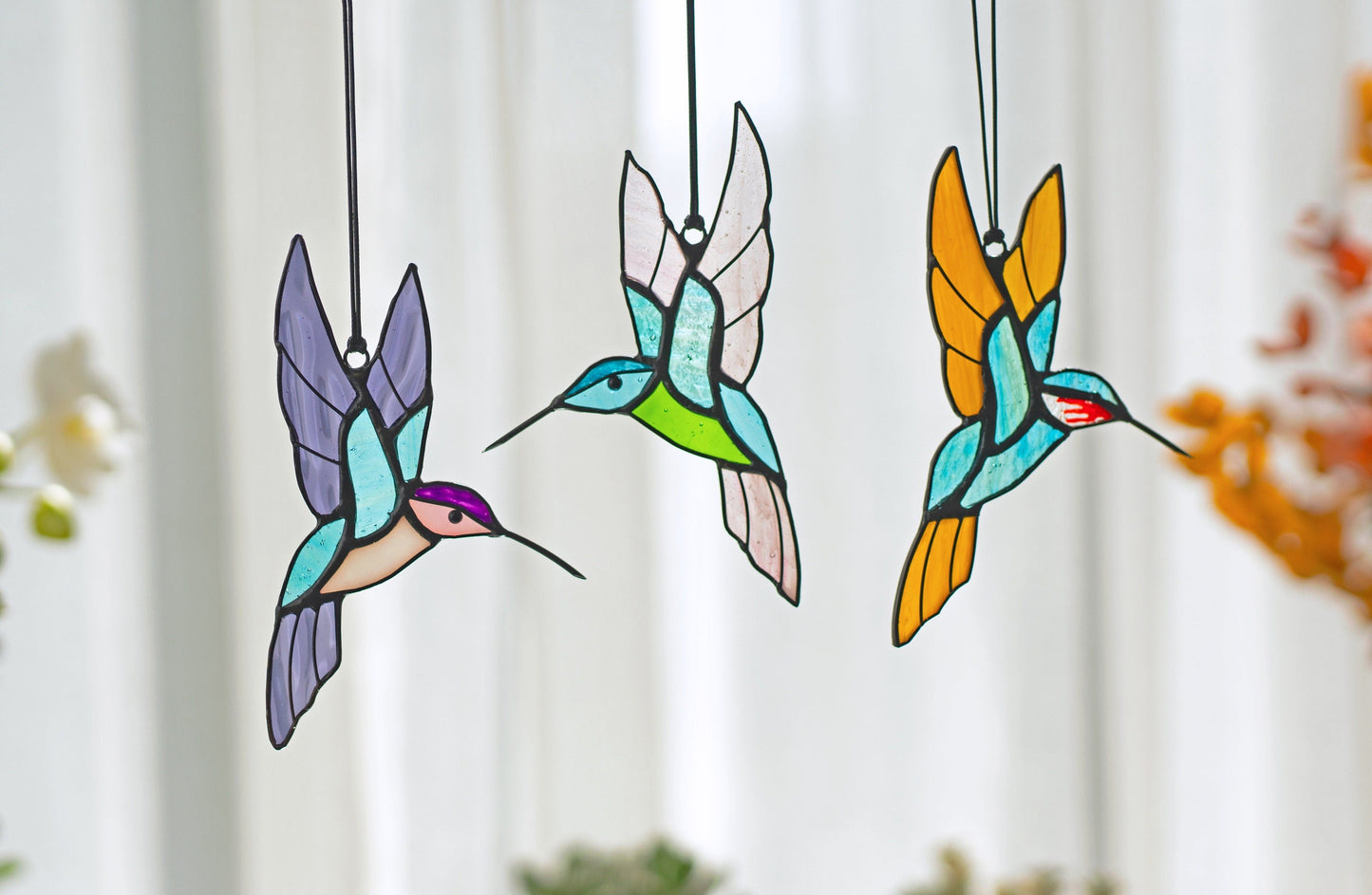 🔥Hot Sale 49% Off - 🐦Exquisite Hummingbird Sun Catcher