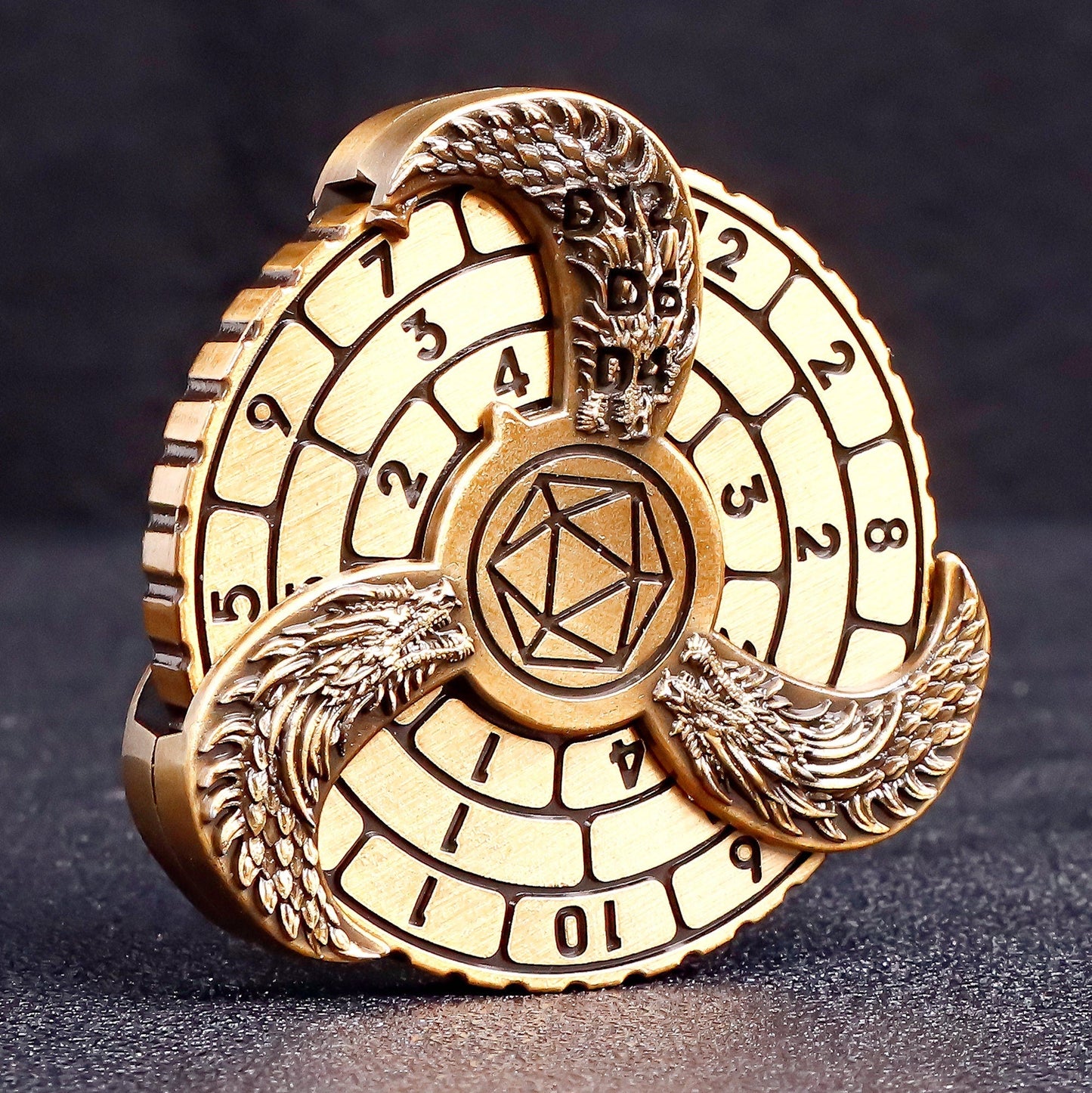 🐉DND 7-in-1 Metal Fingertip Gyro