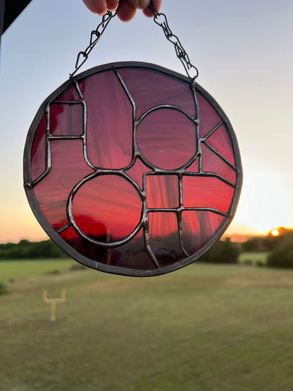 🤣Funny Saying F OFF Stained Glass Hanging -🎁Buy 2 Free Shipping