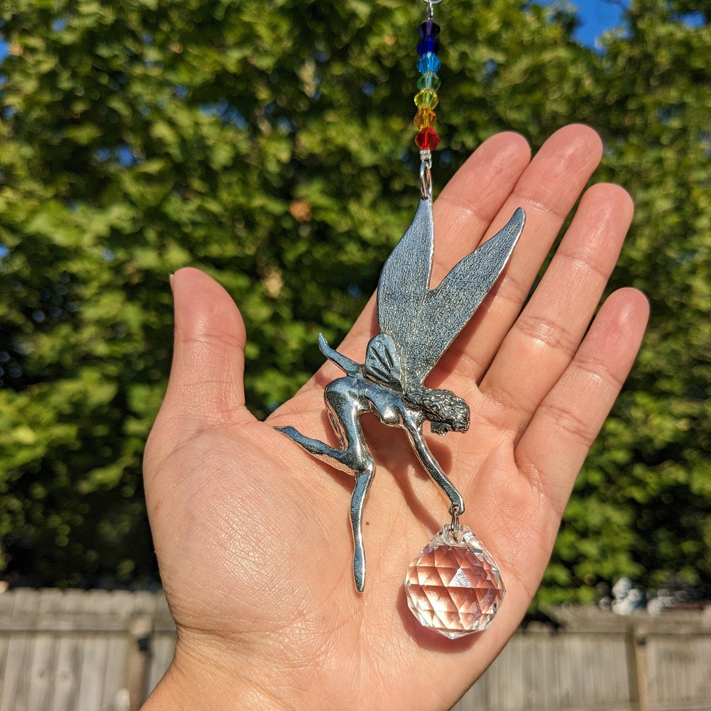 🌟Crystal Wind Chime Suncatcher