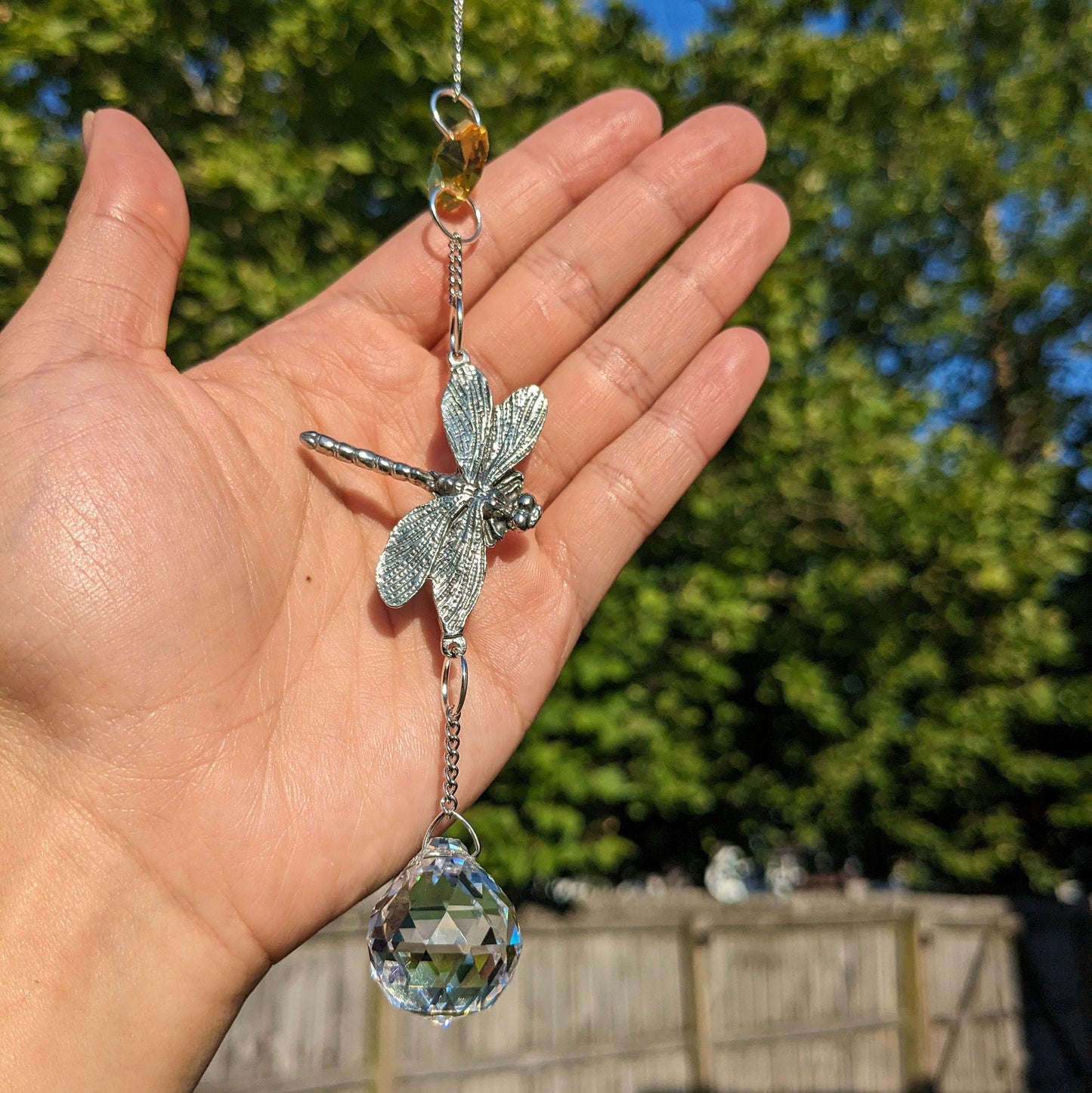 🌟Crystal Wind Chime Suncatcher