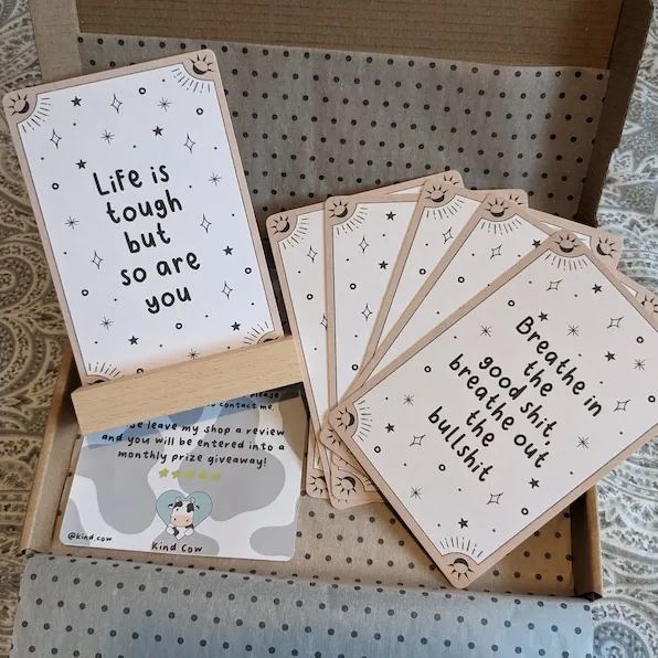 🎁Funny Sweary Affirmation Cards