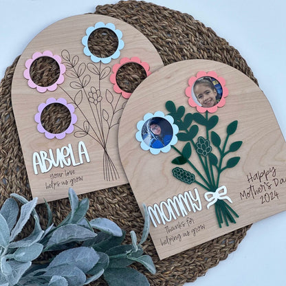 🌷Flower Bouquet Photo Sign | Mother’s Day Gift🎁