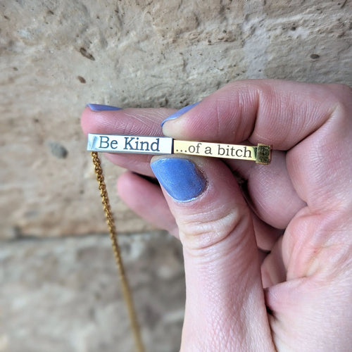 🤣Custom Engraved Sarcastic Necklace