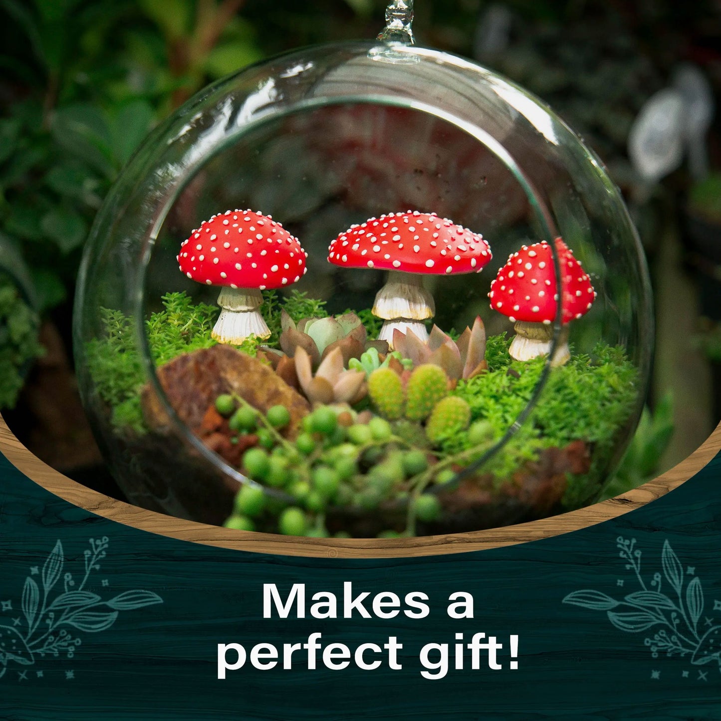 🌟🍄Glow in the Dark Mushroom Garden Decor