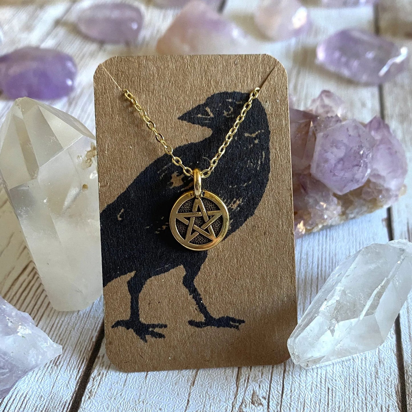 ❤Pentacle Dainty Minimalist Necklace