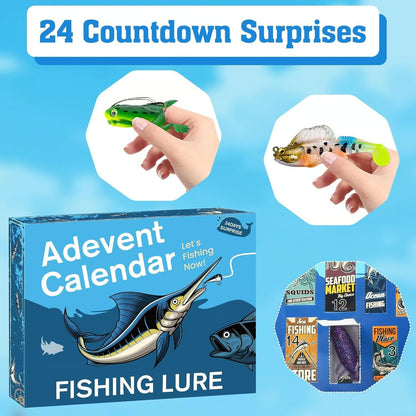 🎣 Fishing Advent Calendar 2026 (Limited Edition) -A Daily Surprise of Premium Fishing Treasures