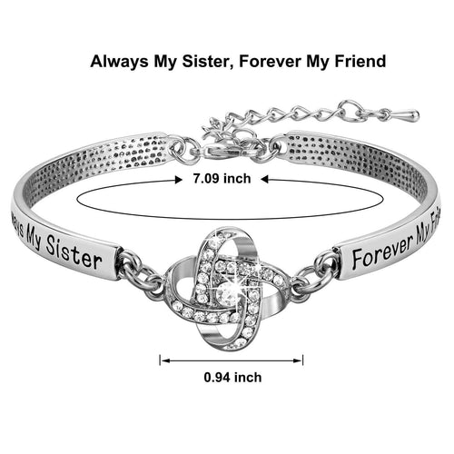 🍀The Lucky Four-Leaf Clover Bracelet A symbol of luck, love, and the bond between best friends.