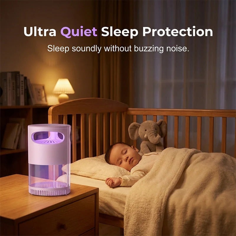 Mosquito Killer Lamp – quiet, USB, chemical-free.