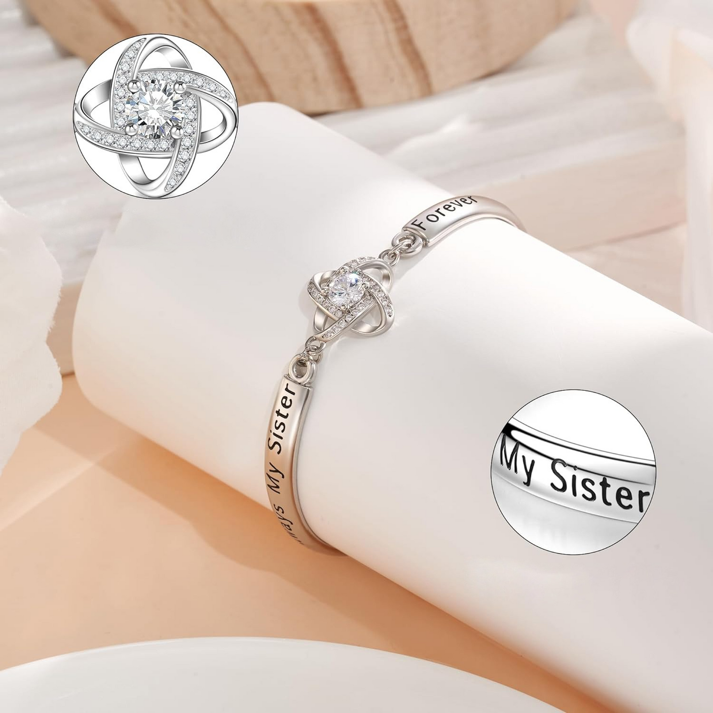 🍀The Lucky Four-Leaf Clover Bracelet A symbol of luck, love, and the bond between best friends.