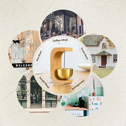 ✨Suction Door Type Solid Wood Wind Chime