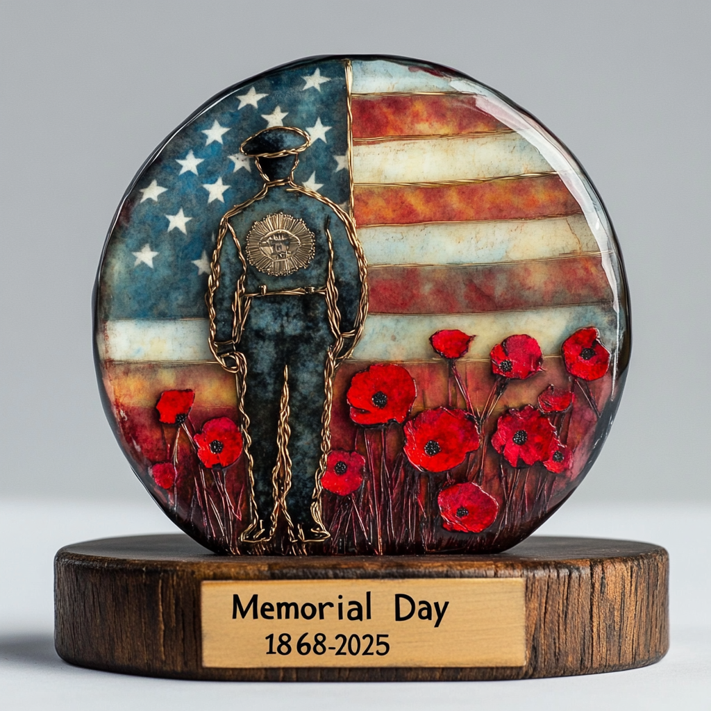 Limited Edition Soldiers Commemorative Plaque