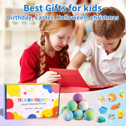 🐰🥚BunnyBurst Surprise Bath Bombs For Kids🛁✨
