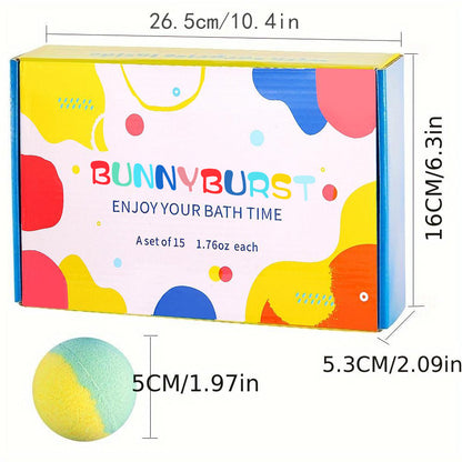 🐰🥚BunnyBurst Surprise Bath Bombs For Kids🛁✨