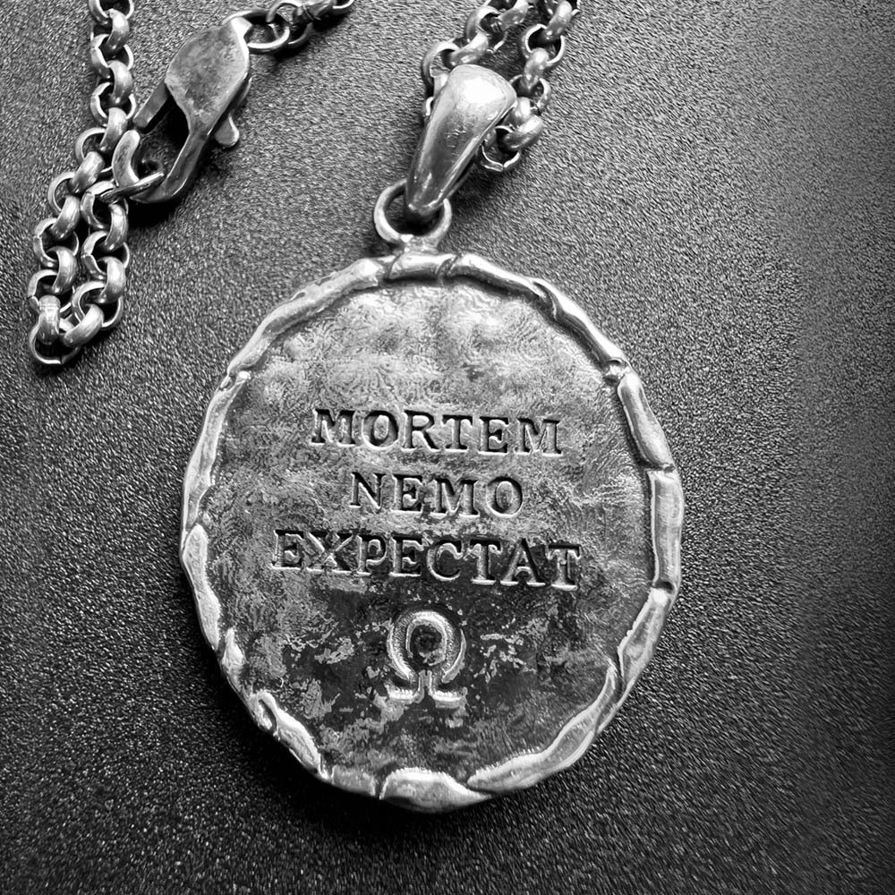 Memento Mori Talisman Medallion - Helps Pair Veterans With A Service Dog Or Shelter Dog