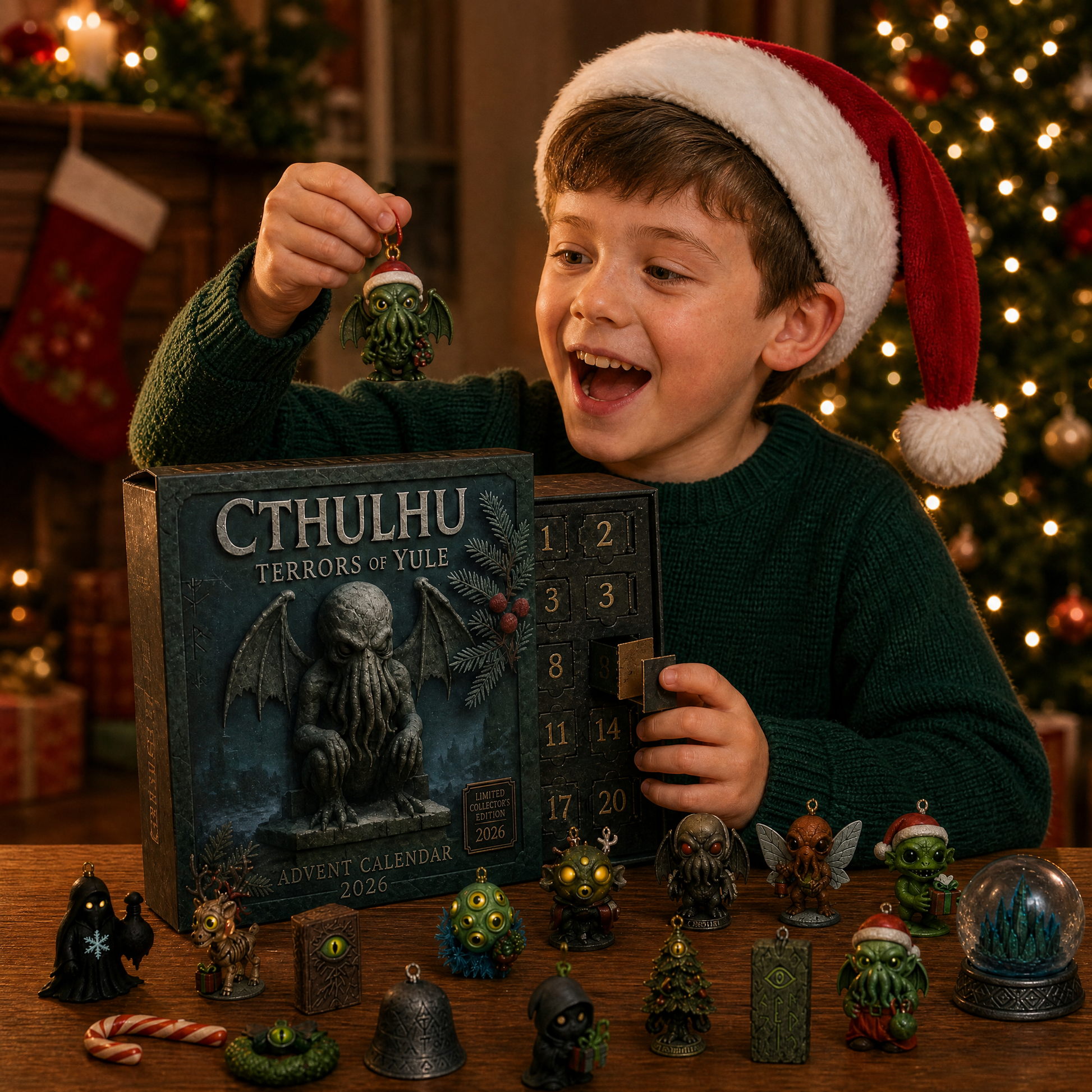 🎄Terrors of Yule – Advent Calendar 2026🐙