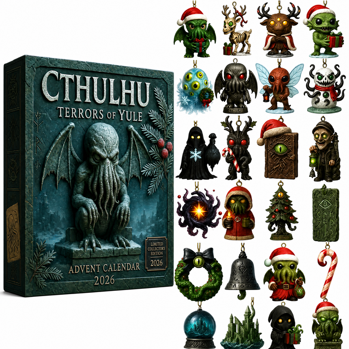 🎄Terrors of Yule – Advent Calendar 2026🐙