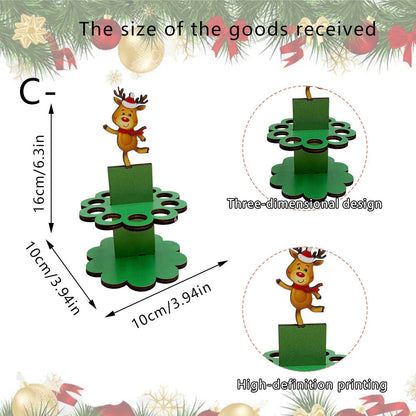 Christmas Tabletop Wooden Money Holder 🎁