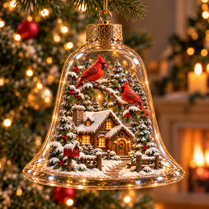 🎁2026 Christmas Wonderland Bell Ornaments.