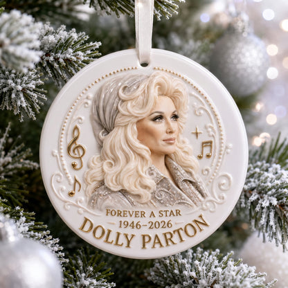 Last Day Promo: 50% OFF🎸🦋Queen of Country Music Memorial Commemorative Ornament