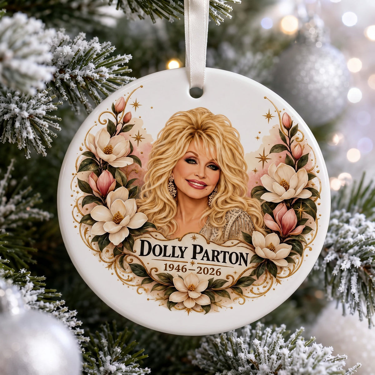 Last Day Promo: 50% OFF🎸🦋Queen of Country Music Memorial Commemorative Ornament