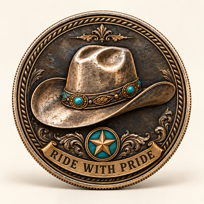 🎉🇺🇸 Limited Edition! 🔥Western Spirit Commemorative Coin