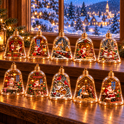 2026 Christmas Wonderland Bell Ornaments