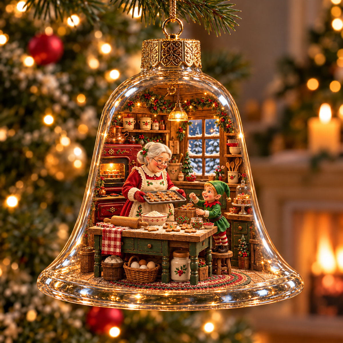 2026 Christmas Wonderland Bell Ornaments