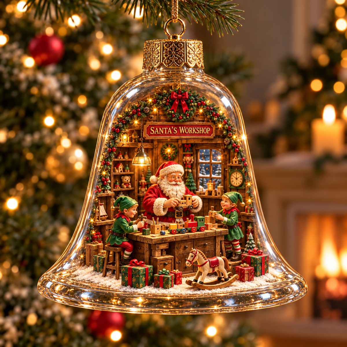 2026 Christmas Wonderland Bell Ornaments