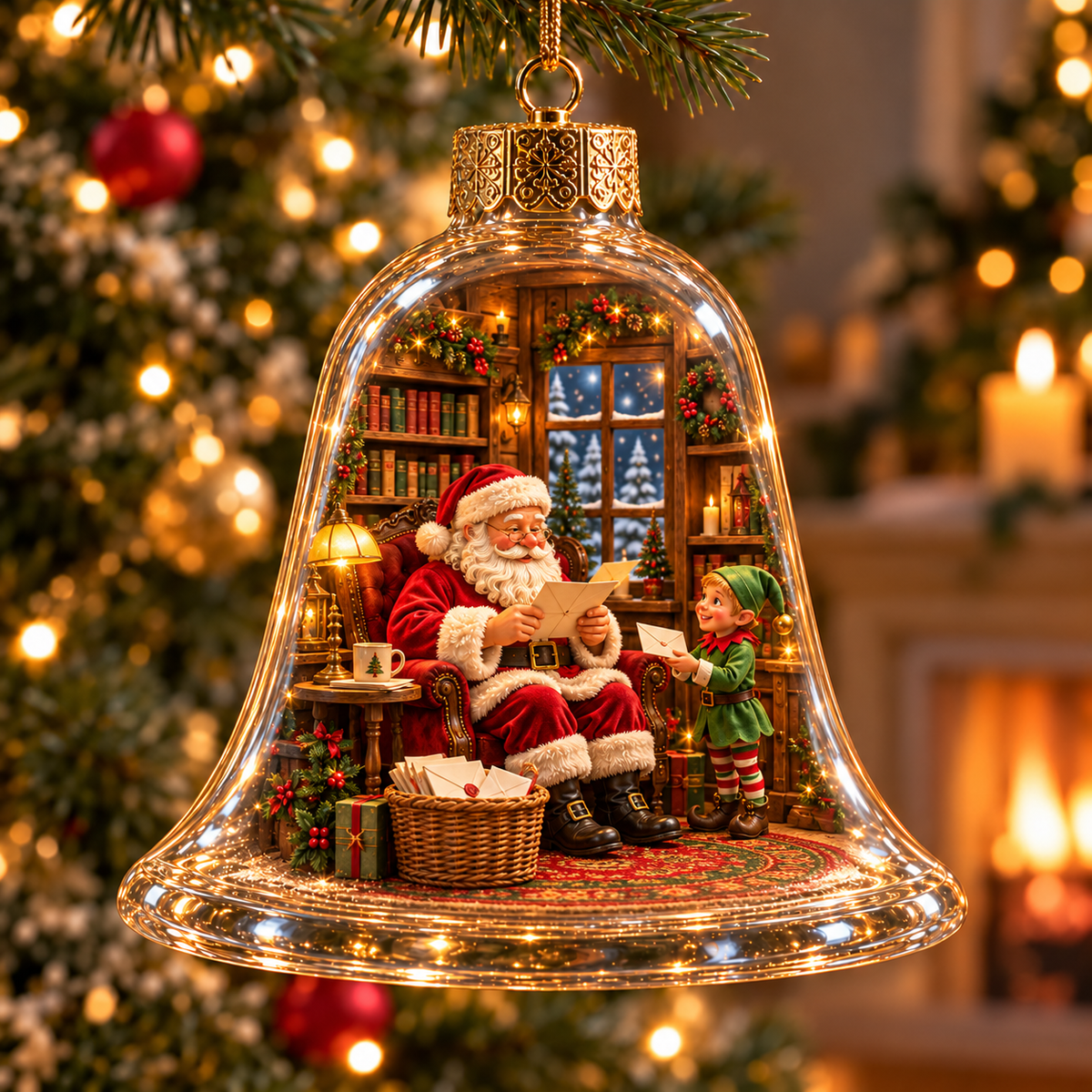 2026 Christmas Wonderland Bell Ornaments