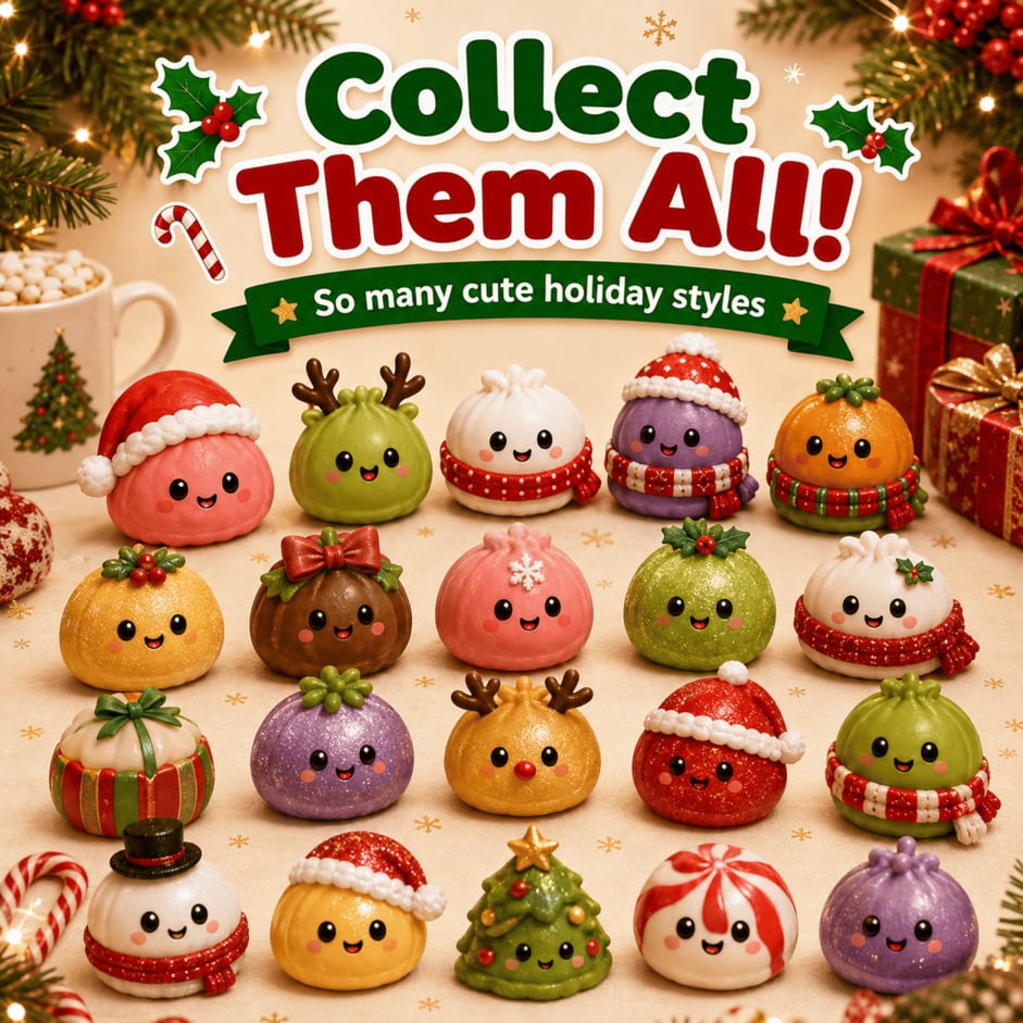 🎄Christmas Advent Calendar Box🥟