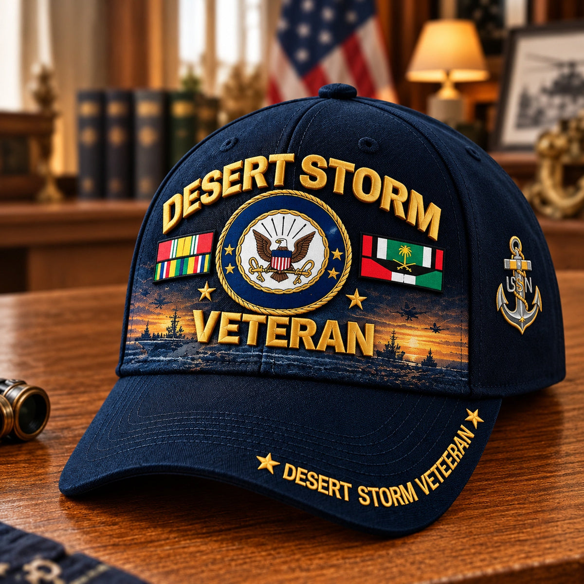 🎖️ Desert Storm Veteran Cap – Your Service. Your Pride. (1991–2026 - 35TH ANNIVERSARY)