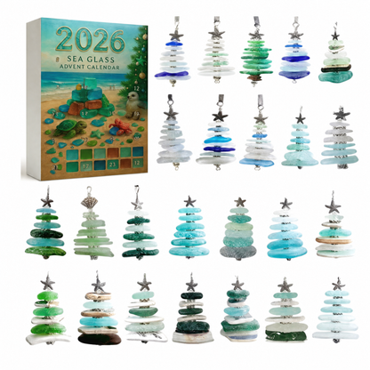 🌊✨Acrylic flat effect Christmas Tree Advent Calendar 🎄❄️