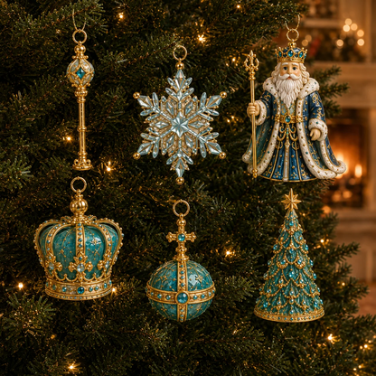 🎉🎄 Limited Edition!🔥🌟2026 Royal Christmas Palace Luxury Countdown Gift Set