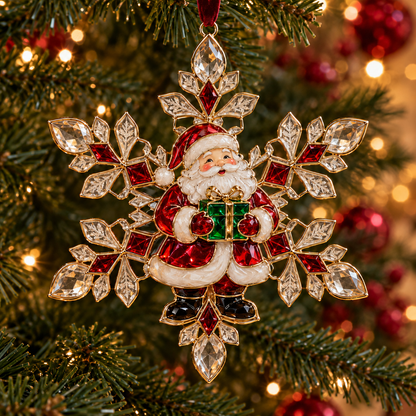🎄✨Christmas Magic Snowflake Ornaments