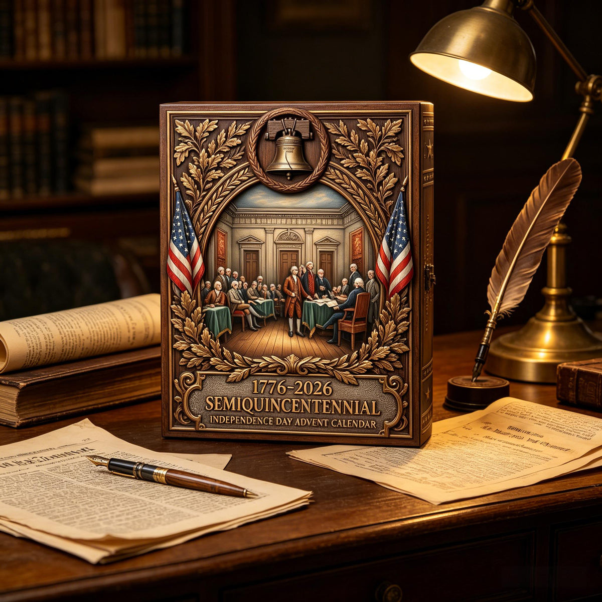 1776-2026 Semiquincentennial Independence Day Advent Calendar