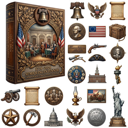 1776-2026 Semiquincentennial Independence Day Advent Calendar