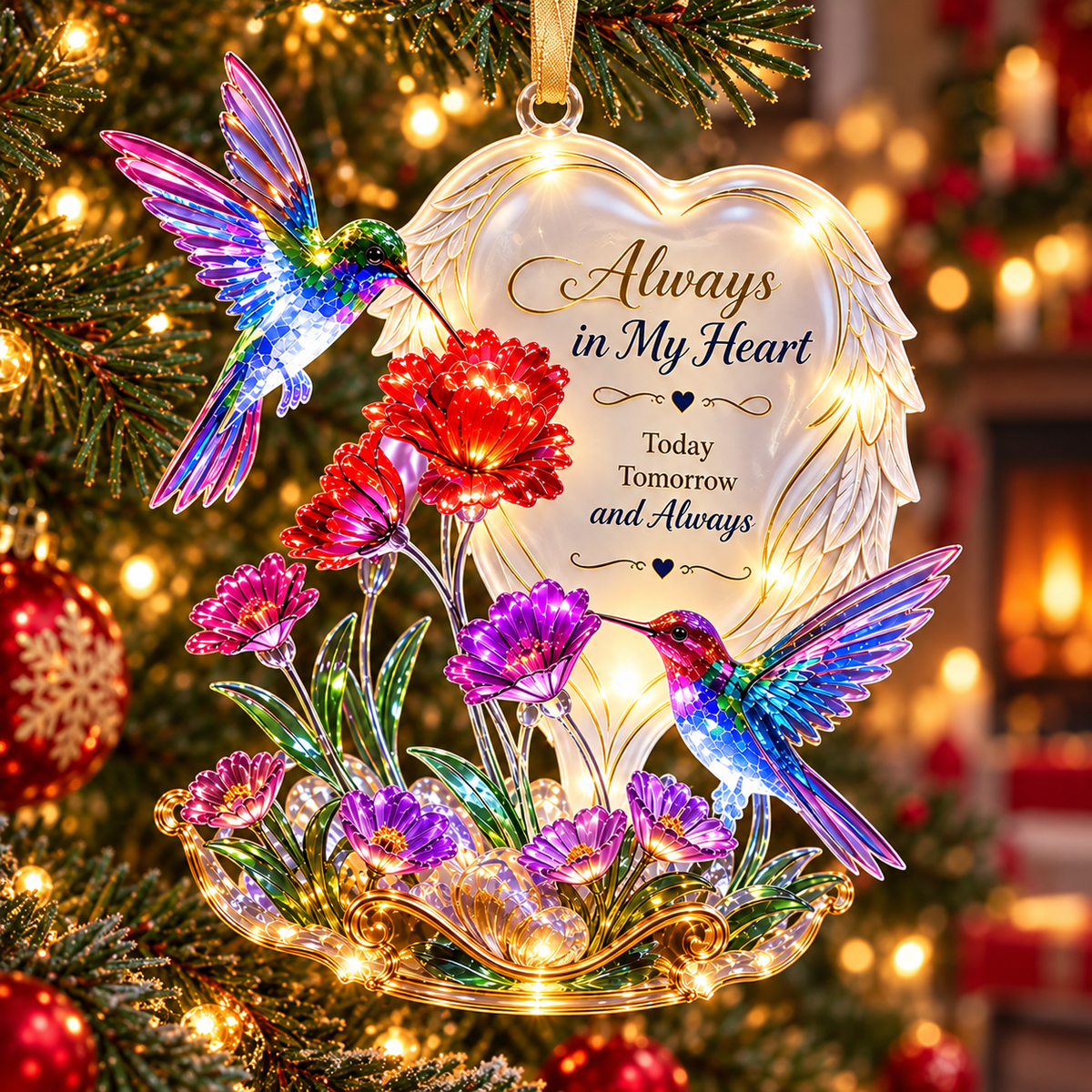 🕊️🎄 Bird & Butterfly Memorial Christmas Ornaments – A Heartfelt Tribute of Love & Remembrance
