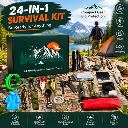 Survival Kit Advent Calendar: 24 Real Tools, 1 Complete Kit by Christmas