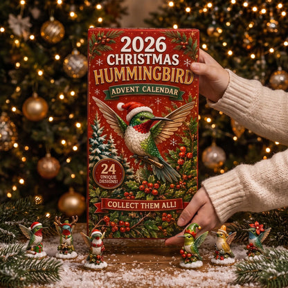 🐦2026 Christmas Hummingbird Advent Calendar – Every Day Brings New Surprises 🎄✨