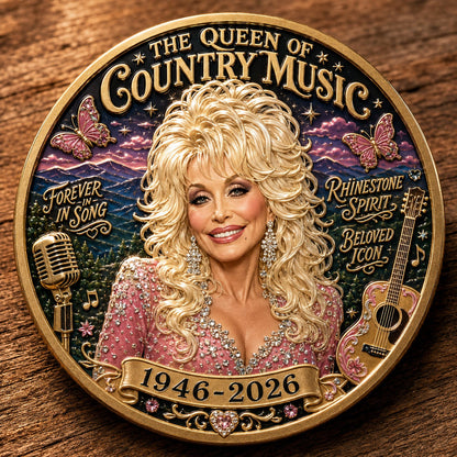 Last Day Promo: 50% OFF🎸🦋Queen of Country Music Memorial Commemorative Coin