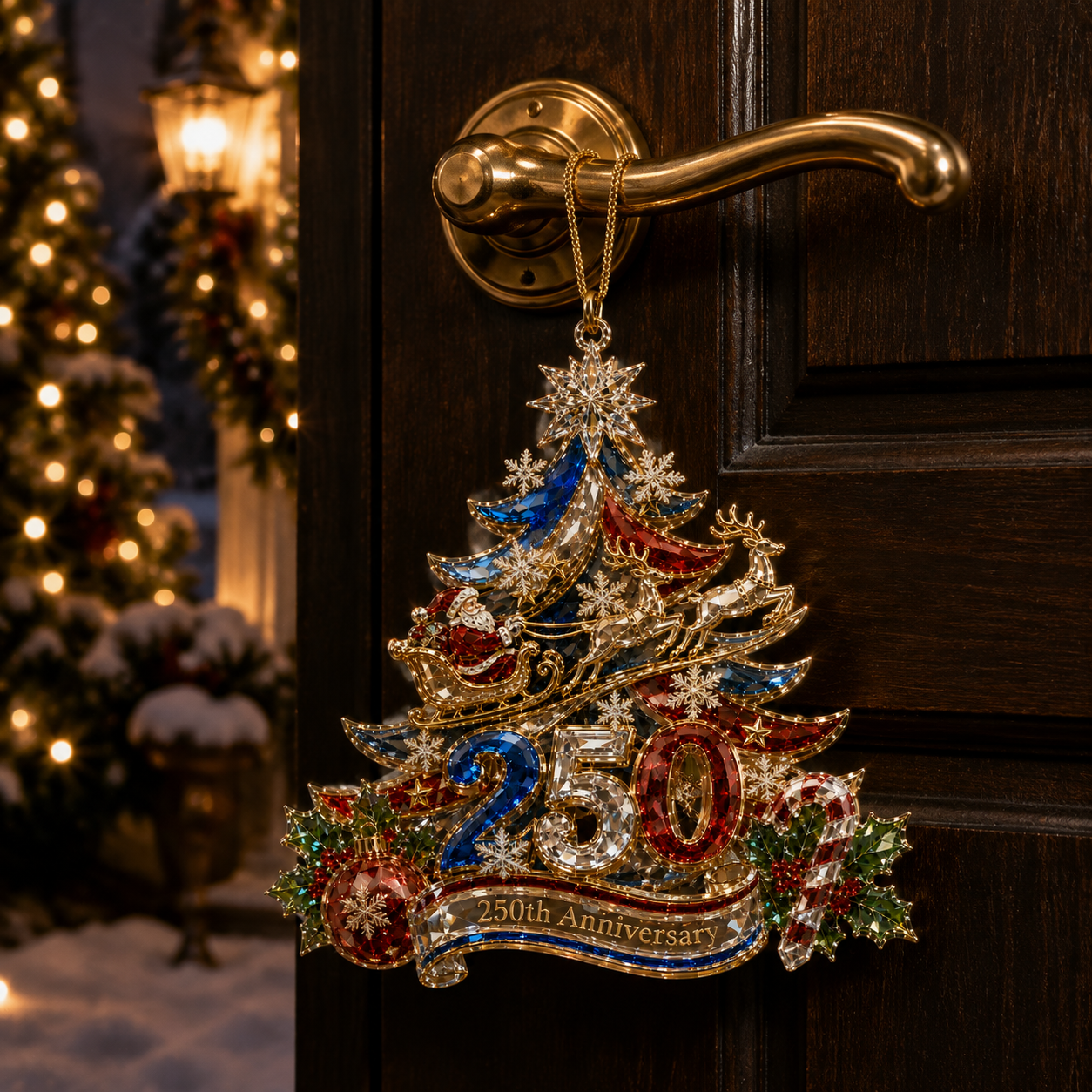 🔥Last 30pcs✨⏰ Limited anniversary edition✨49% OFF!🔥250th Anniversary Crystal Christmas Tree