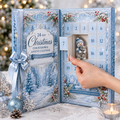 ✨24-Day Christmas Countdown Advent Calendar – Snowman Christmas Series