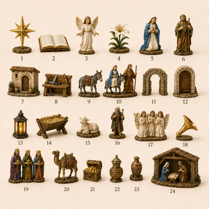 🎉🇺🇸 Limited Edition! 🔥 Only 250 Available! 🌟The Journey to Bethlehem Advent Calendar 2026